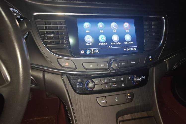Used Buick LaCrosse 2022 652T Luxury Version Audio And AC Panel