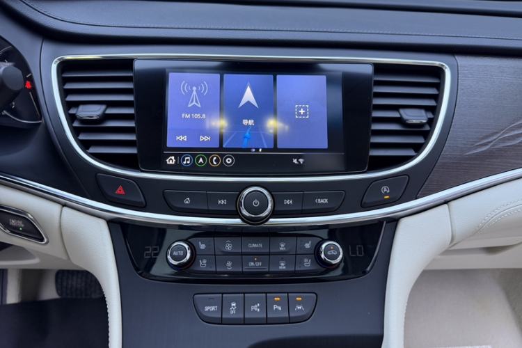 Used Buick LaCrosse 2022 Avenir Avia First Edition Audio And AC Panel