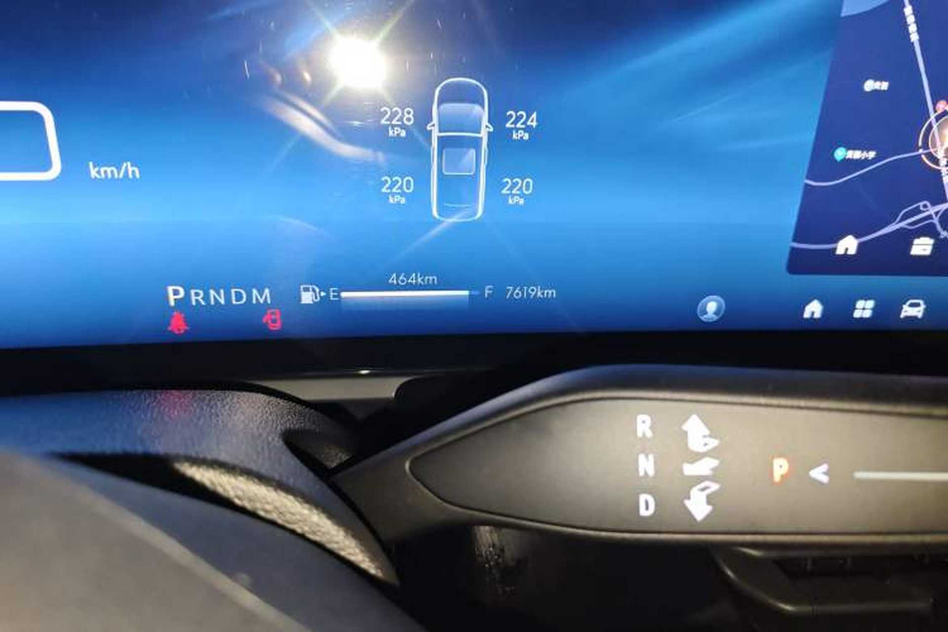 Used Buick LaCrosse 2025 28T Platinum Edition Odometer Close Up