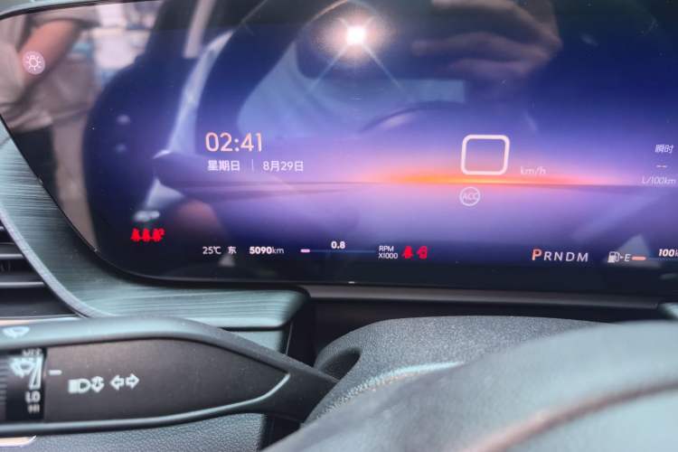 Used Buick LaCrosse 2026 Model Platinum Aivia Edition Odometer Close Up