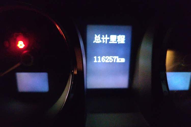 Used Buick Park Avenue 2011 Bao'ao Forum Commemorative Edition Odometer Close Up