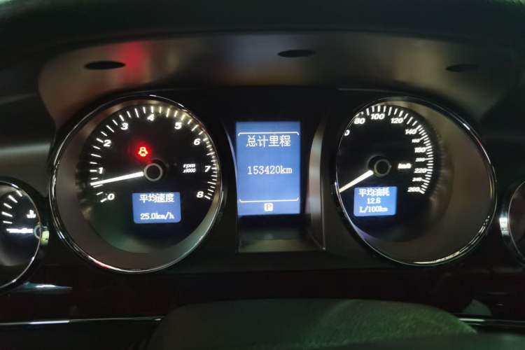 Used Buick Park Avenue 2011 Bao'ao Forum Commemorative Edition Odometer Close Up