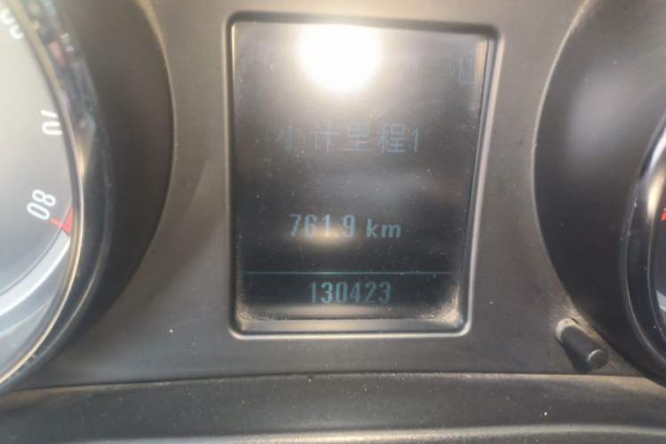 Used Buick Regal 2009 1.6T Elite Sport Edition Odometer Close Up