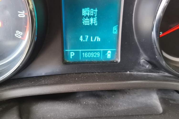 Used Buick Regal 2009 2.0L Elite Edition Odometer Close Up