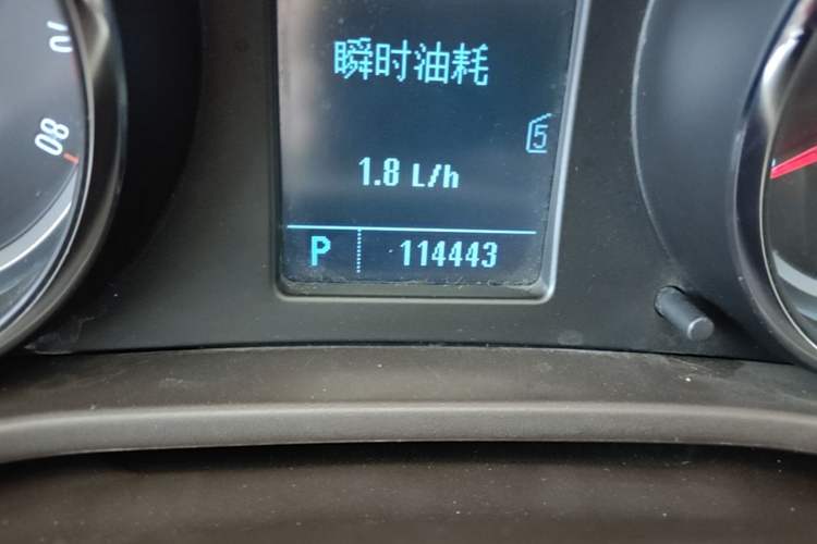 Used Buick Regal 2010 2.0L Expo Edition Odometer Close Up