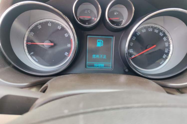 Used Buick Regal 2010 2.0L Expo Edition Odometer Close Up