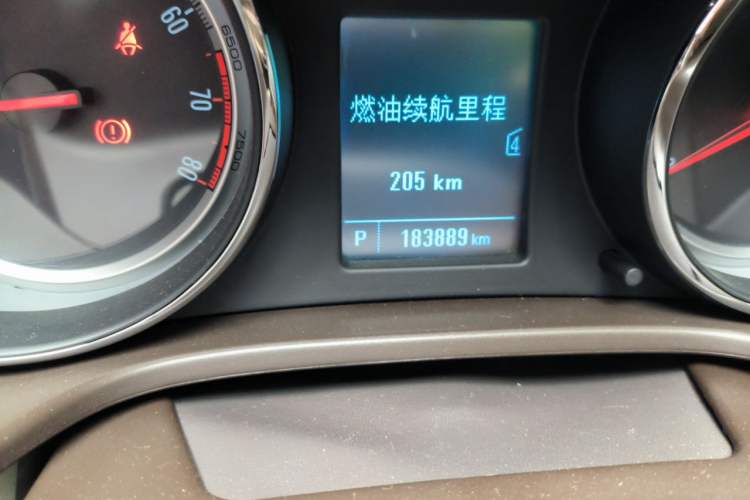 Used Buick Regal 2012 2.0L Comfort Edition Odometer Close Up