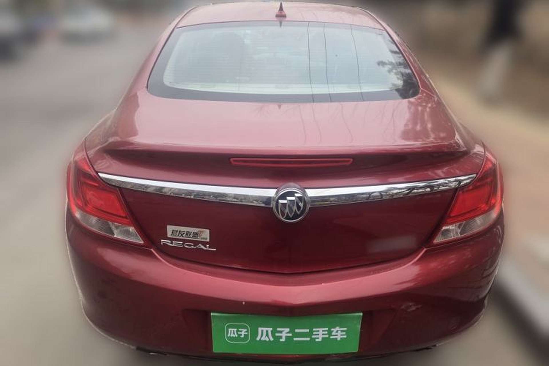 Used Buick Regal 2012 2.0L Luxury Edition Rear
