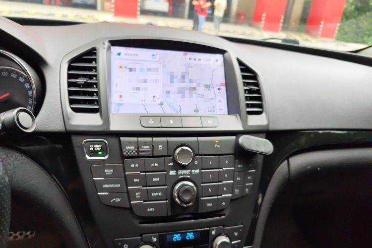 Used Buick Regal 2012 GS 2.0T Super Sport Edition Audio And AC Panel