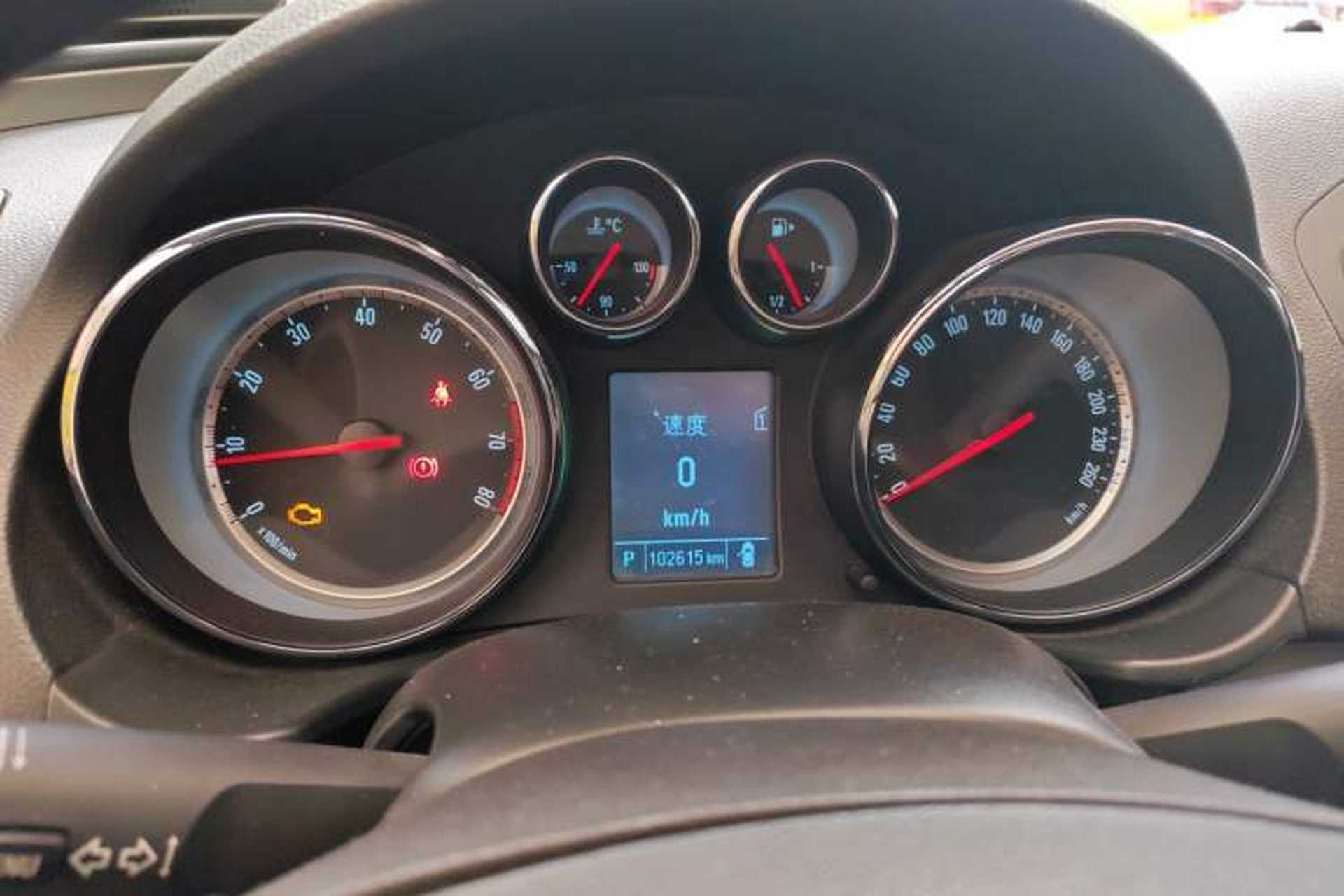 Used Buick Regal 2013 1.6T Automatic Elite Sport Edition Instrument Cluster