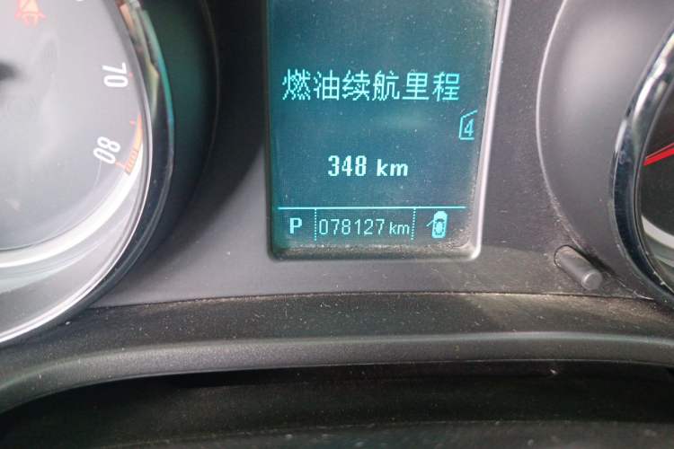Used Buick Regal 2013 1.6T Automatic Elite Sport Edition Odometer Close Up