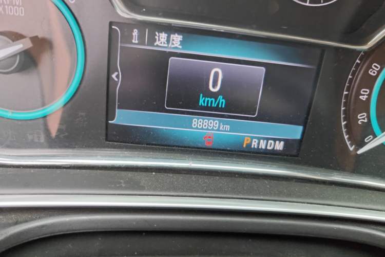 Used Buick Regal 2014 GS 2.0T Grand Sport Edition Odometer Close Up