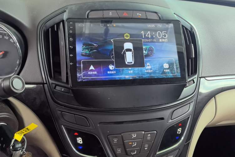 Used Buick Regal 2014 2.0L Leading Fashion Edition Audio And AC Panel
