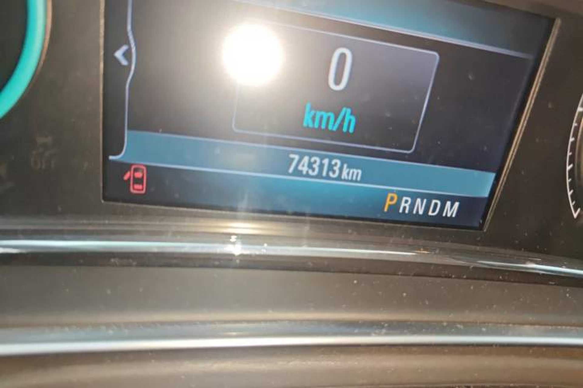 Used Buick Regal 2014 GS 2.0T Grand Sport Edition Odometer Close Up