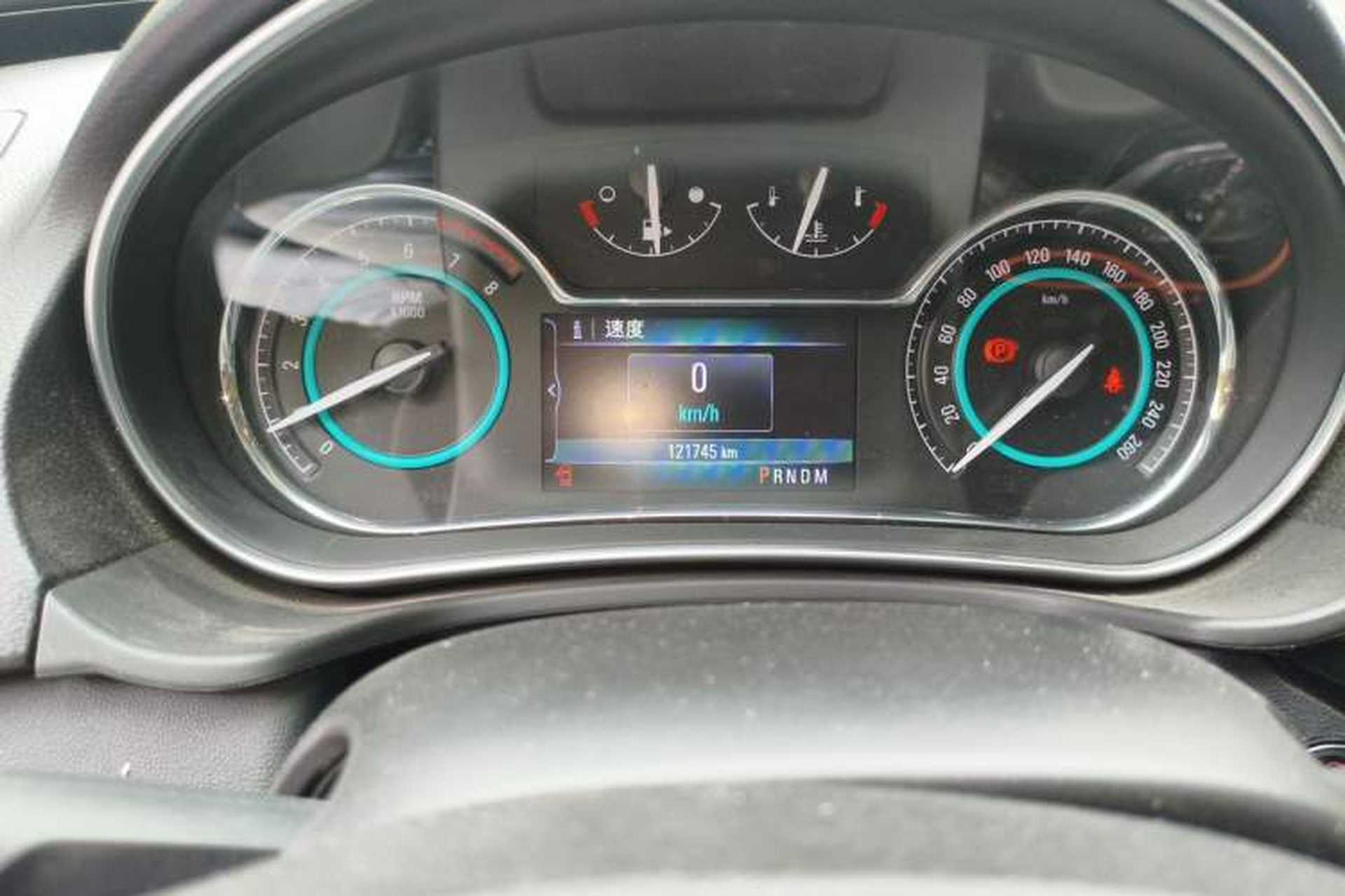 Used Buick Regal 2014 GS 2.0T Grand Sport Edition Odometer Close Up