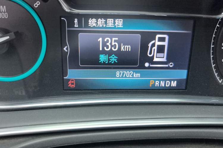Used Buick Regal 2014 GS 2.0T Grand Sport Edition Odometer Close Up