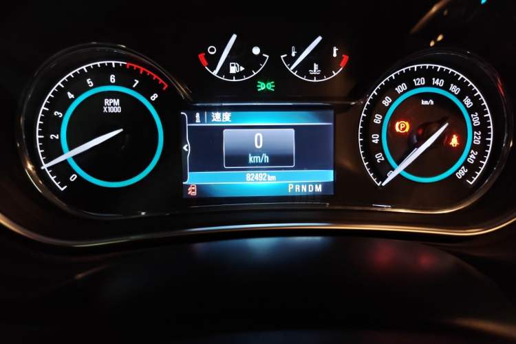 Used Buick Regal 2014 GS 2.0T Grand Sport Edition Odometer Close Up