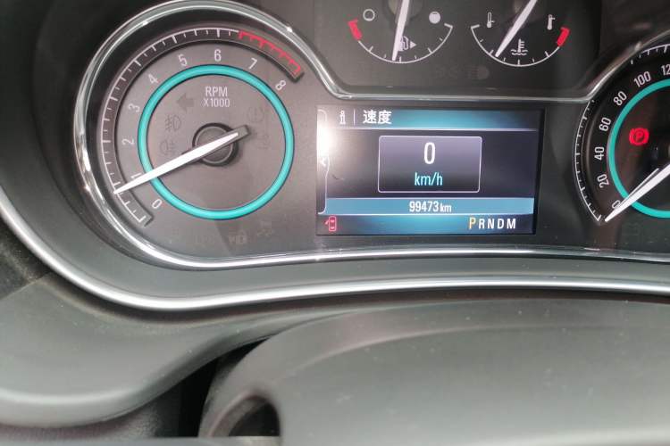 Used Buick Regal 2014 GS 2.0T Grand Sport Edition Odometer Close Up