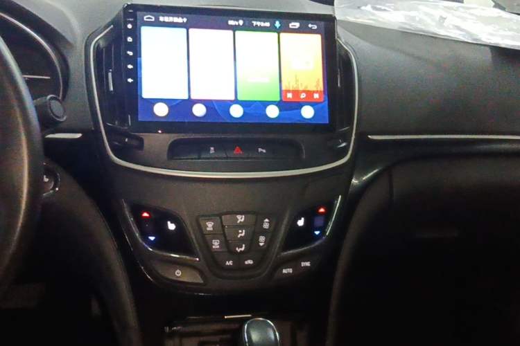 Used Buick Regal 2015 1.6T Elite Tech Model Audio And AC Panel