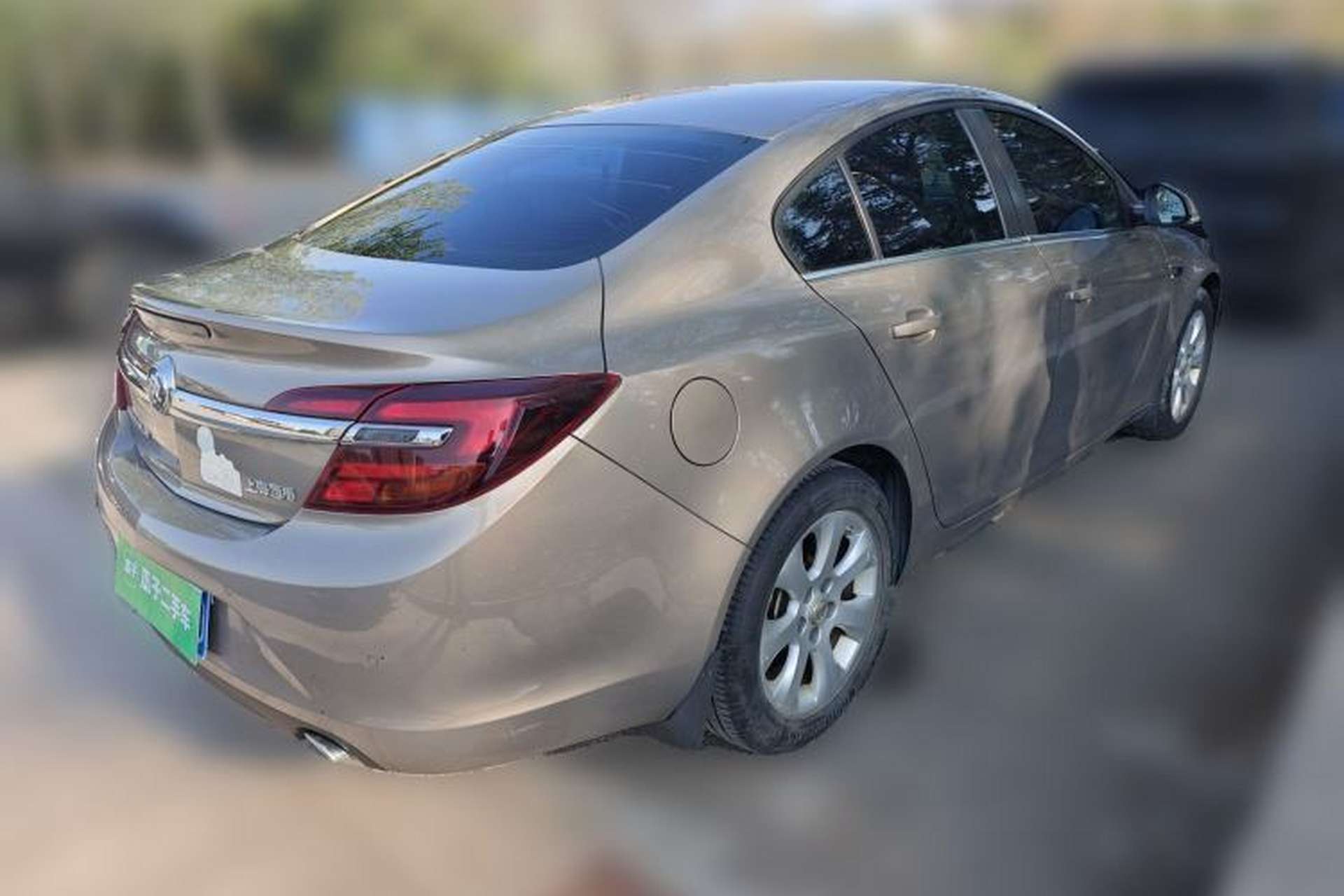 Used Buick Regal 2015 1.6T Leading Technology Model Rear Right 45 Deg