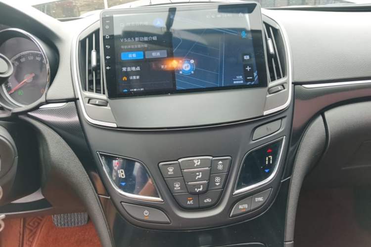 Used Buick Regal 2015 1.6T Leading Technology Model Audio And AC Panel