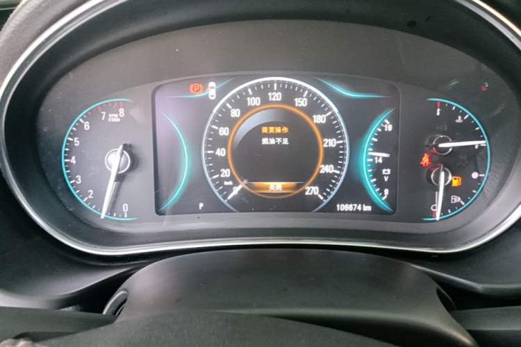 Used Buick Regal 2015 1.6T Elite Tech Model Instrument Cluster