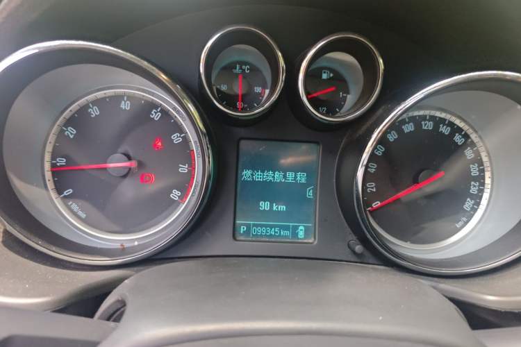 Used Buick Regal 2015 1.6T Leading Technology Model Instrument Cluster