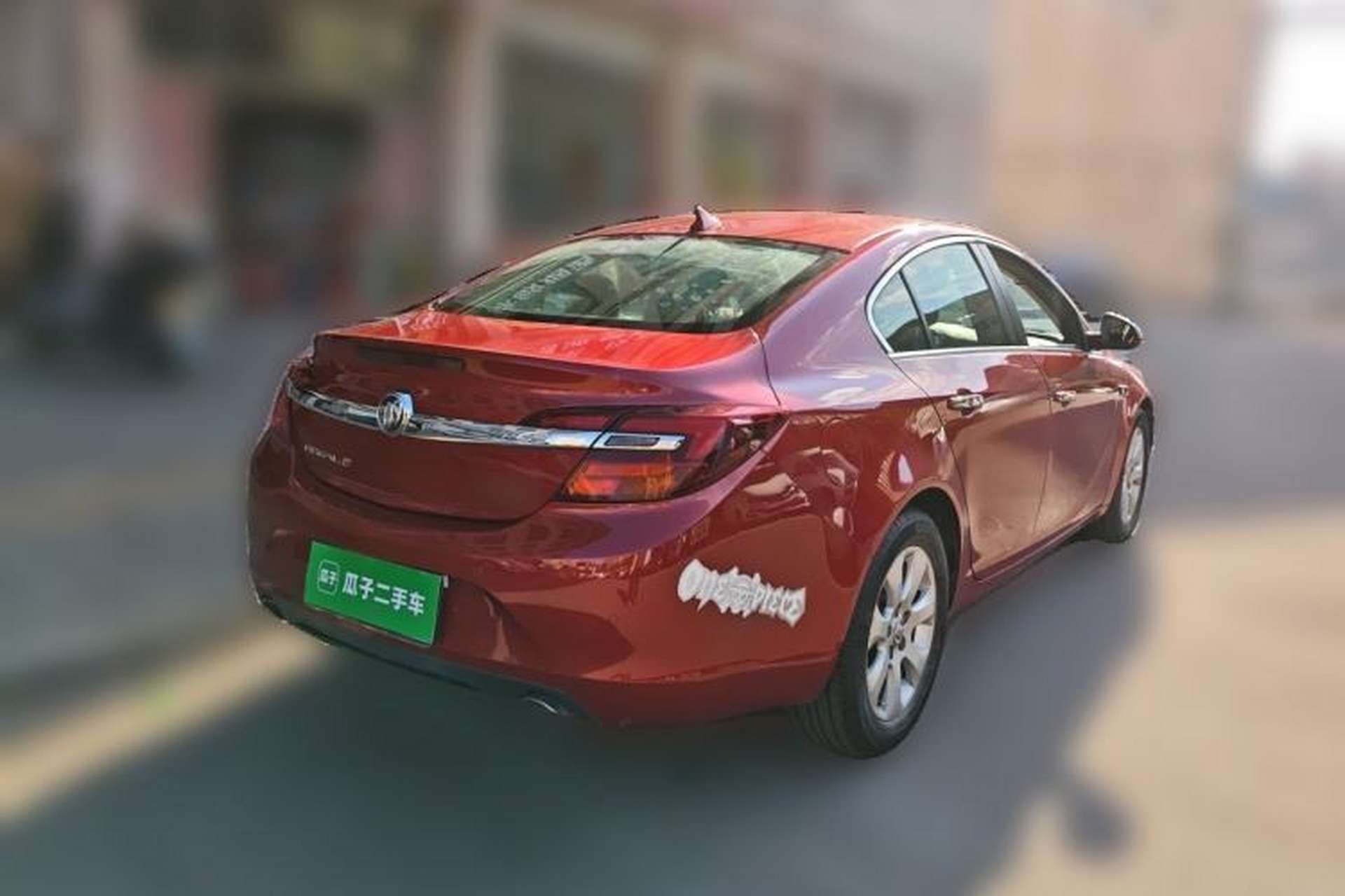 Used Buick Regal 2015 1.6T Elite Tech Model Rear Right 45 Deg