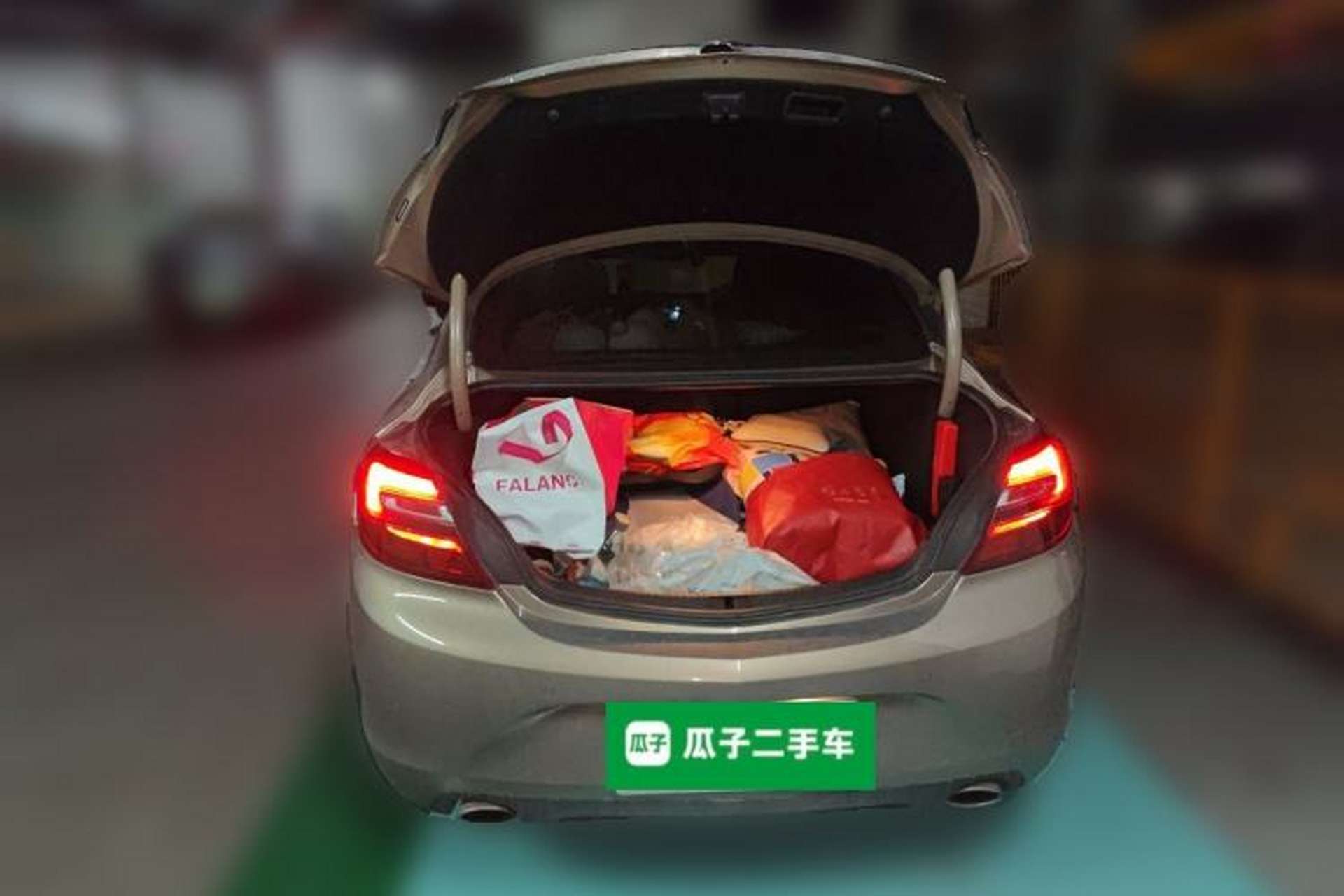 Used Buick Regal 2015 1.6T Elite Tech Model Trunk
