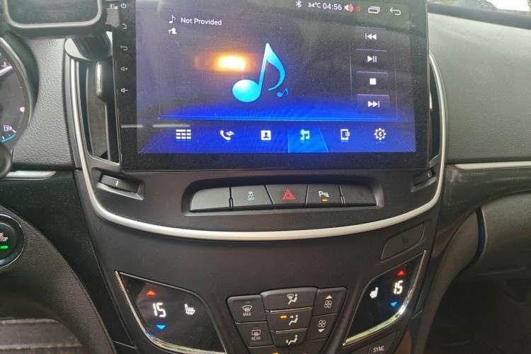 Used Buick Regal 2015 1.6T Elite Tech Model Audio And AC Panel