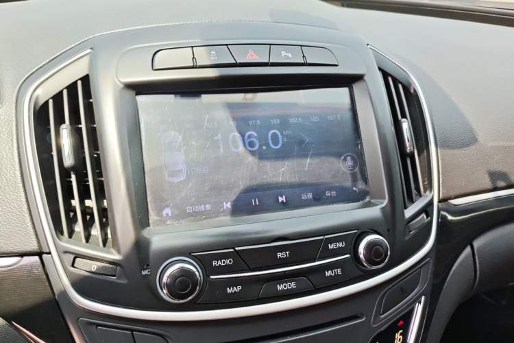 Used Buick Regal 2015 GS 2.0T Grand Sport Edition Audio And AC Panel