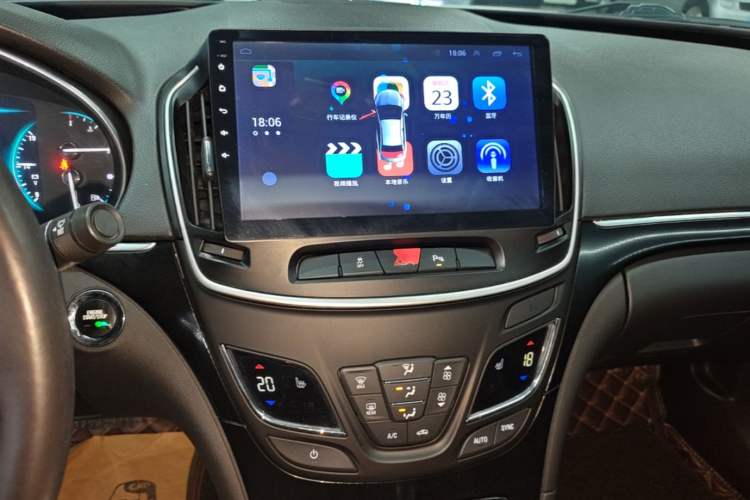 Used Buick Regal 2015 1.6T Elite Tech Model Audio And AC Panel