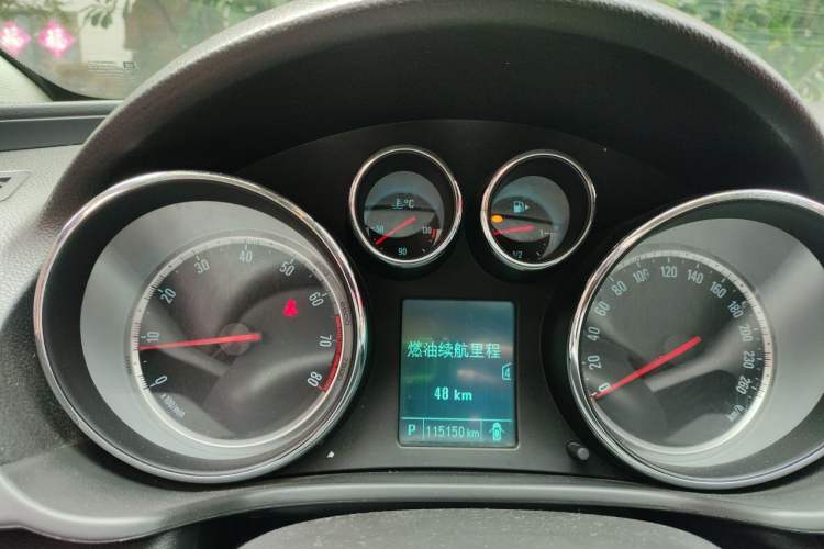 Used Buick Regal 2015 1.6T Leading Technology Model Instrument Cluster