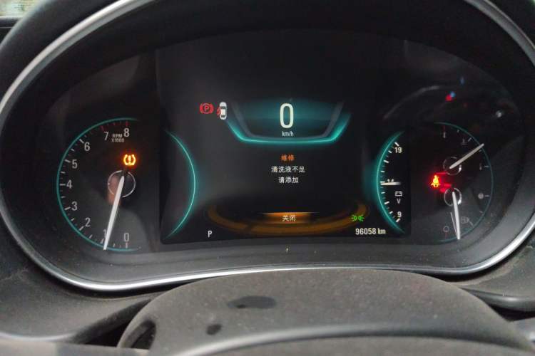 Used Buick Regal 2015 1.6T Elite Tech Model Instrument Cluster