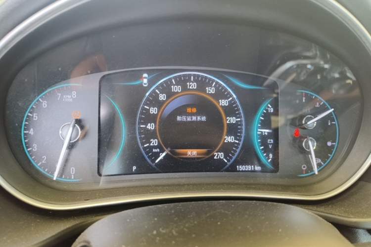 Used Buick Regal 2015 1.6T Elite Tech Model Instrument Cluster
