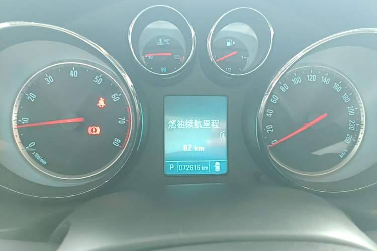 Used Buick Regal 2015 1.6T Leading Technology Model Instrument Cluster