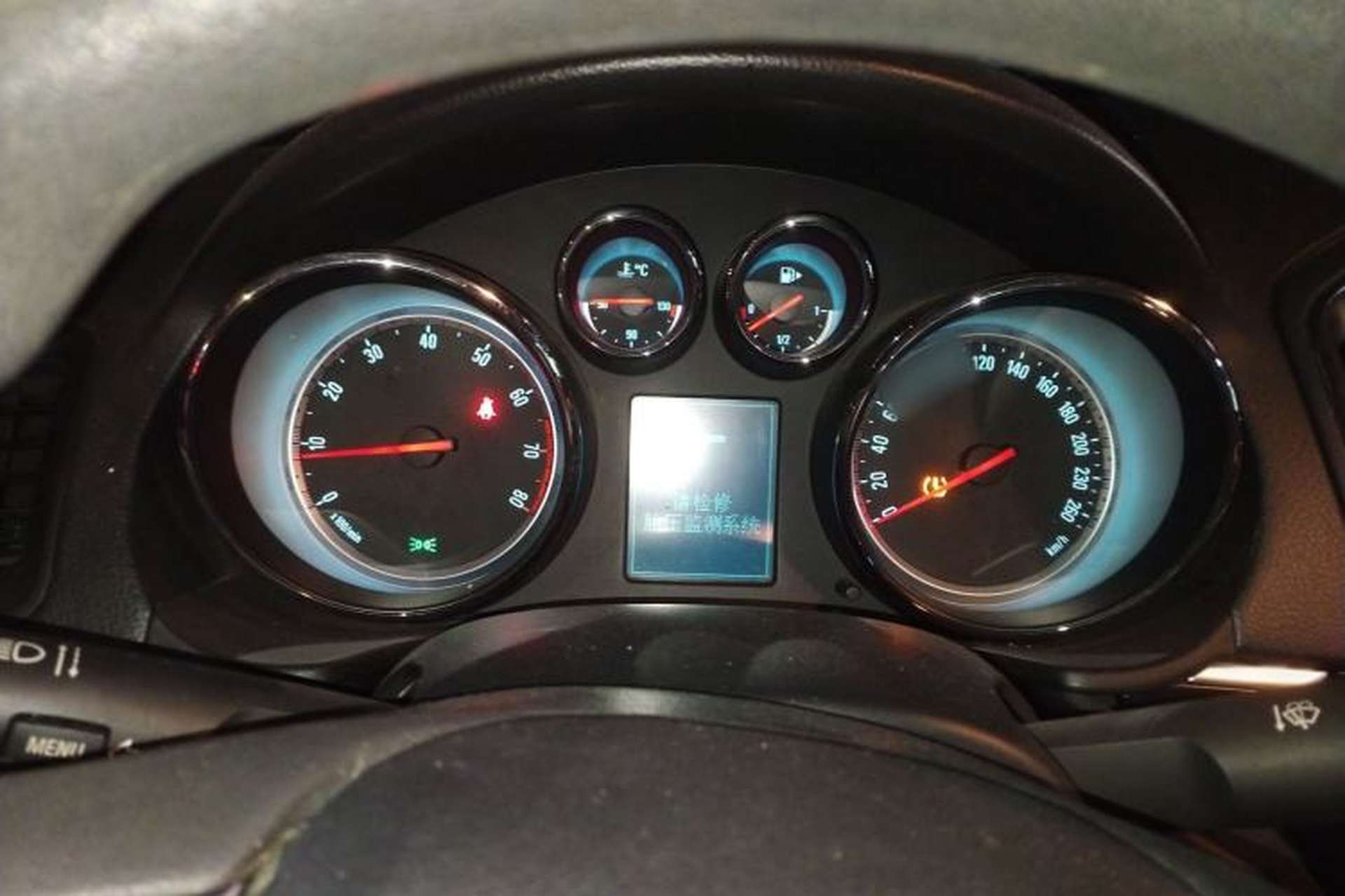 Used Buick Regal 2015 1.6T Leading Technology Model Instrument Cluster