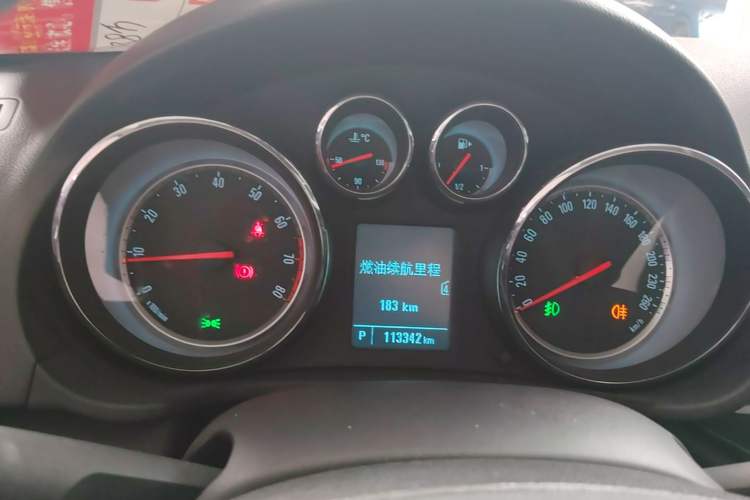 Used Buick Regal 2015 1.6T Leading Technology Model Instrument Cluster