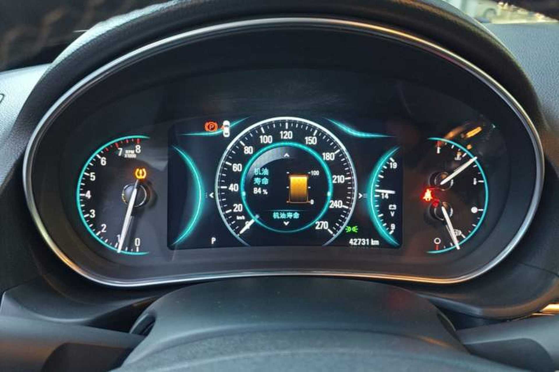 Used Buick Regal 2015 1.6T Elite Tech Model Instrument Cluster