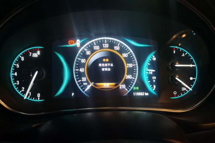 Used Buick Regal 2015 1.6T Elite Tech Model Instrument Cluster