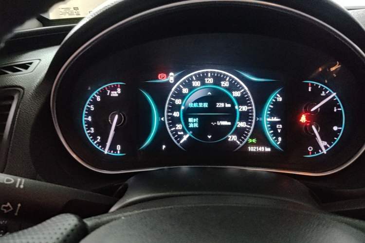 Used Buick Regal 2015 1.6T Elite Tech Model Instrument Cluster