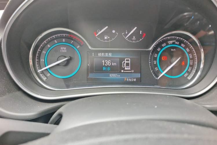 Used Buick Regal 2015 GS 2.0T Grand Sport Edition Odometer Close Up