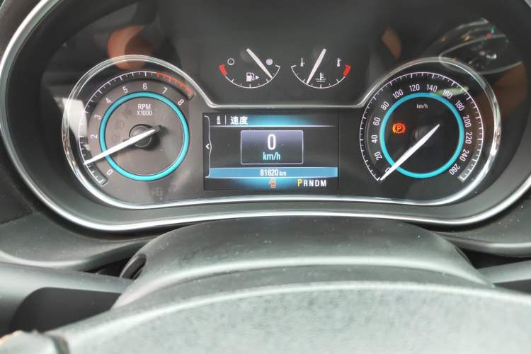 Used Buick Regal 2015 GS 2.0T Grand Sport Edition Odometer Close Up