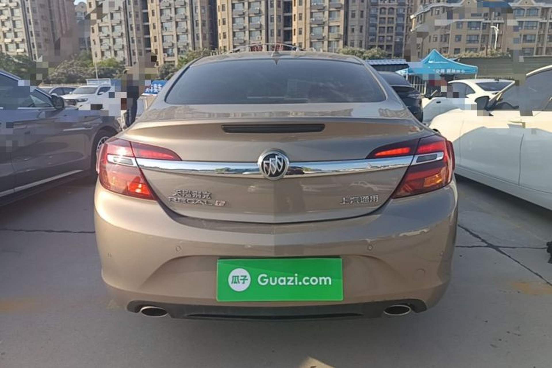 Used Buick Regal 2015 1.6T Elite Tech Model Rear