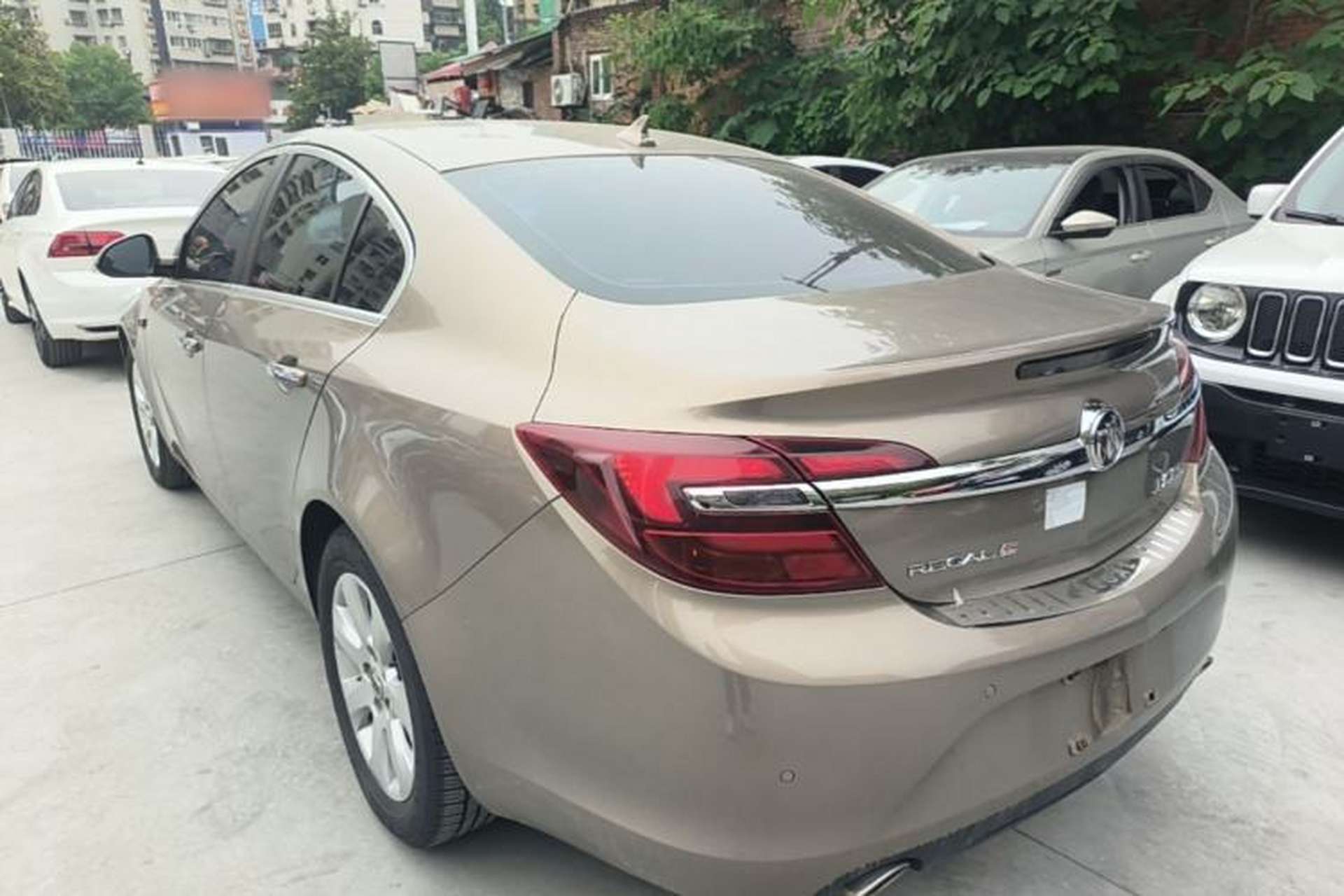 Used Buick Regal 2015 1.6T Elite Tech Model Rear Left 45 Deg