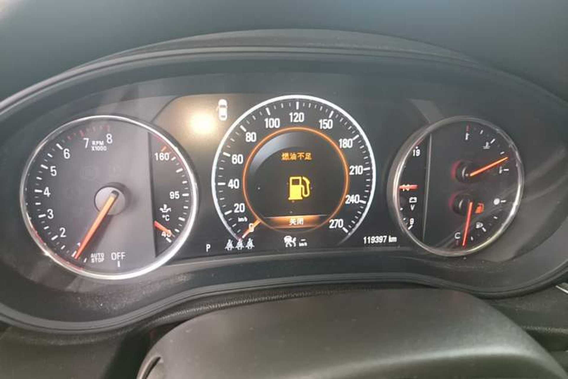 Used Buick Regal 2017 20T Prestige Model Instrument Cluster