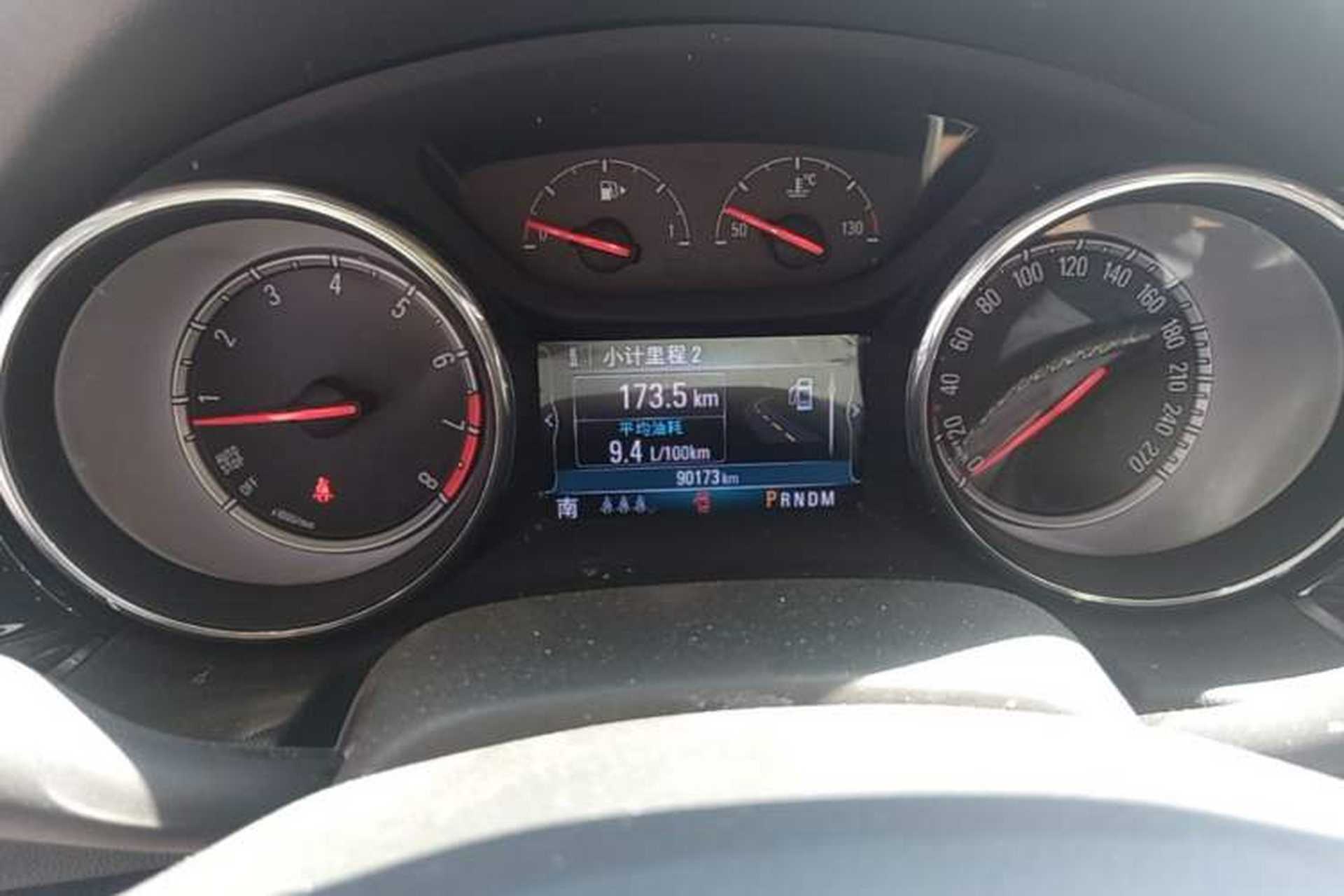 Used Buick Regal 2017 20T Luxury Model Instrument Cluster