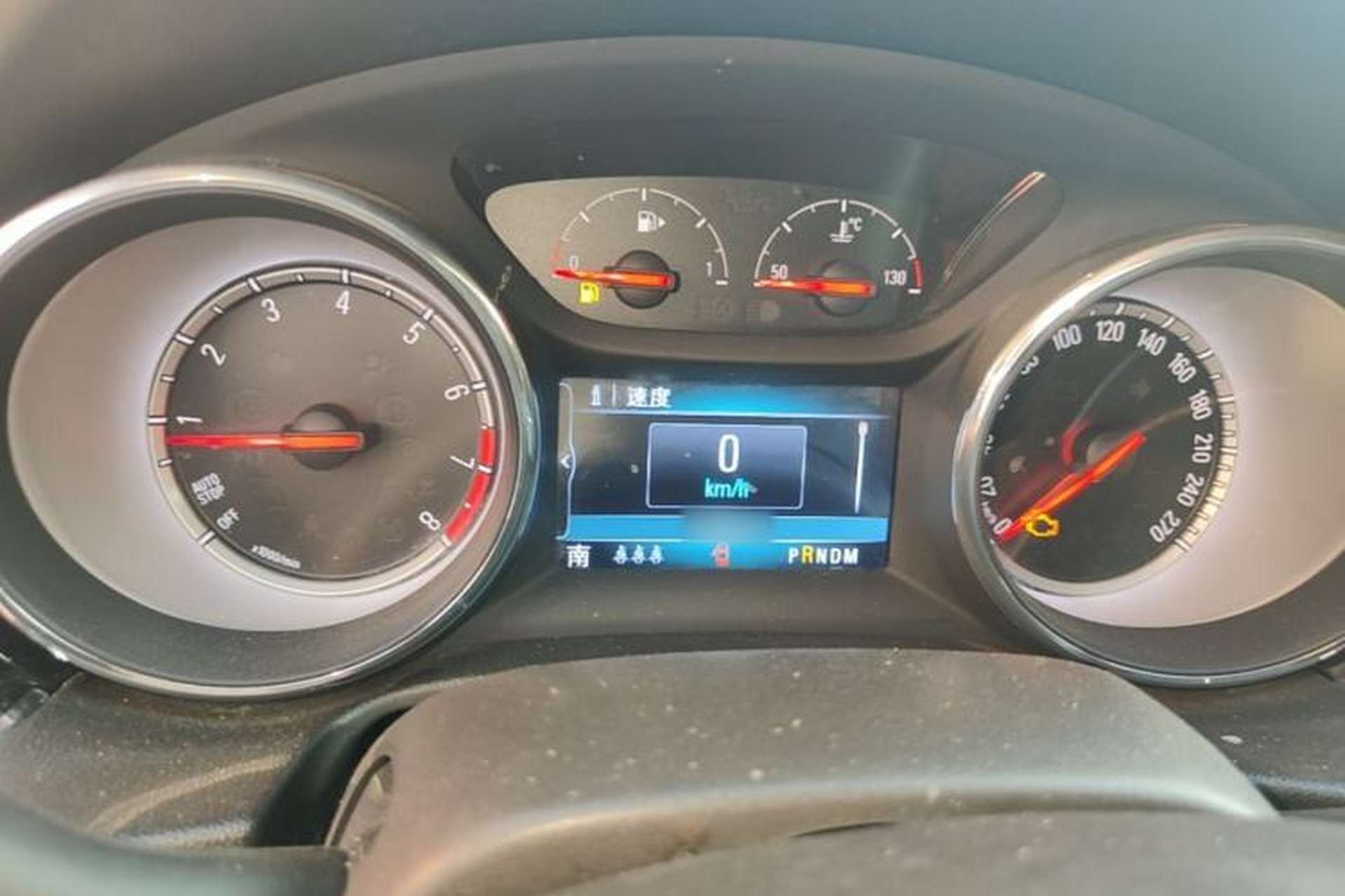 Used Buick Regal 2017 20T Elite Edition Instrument Cluster