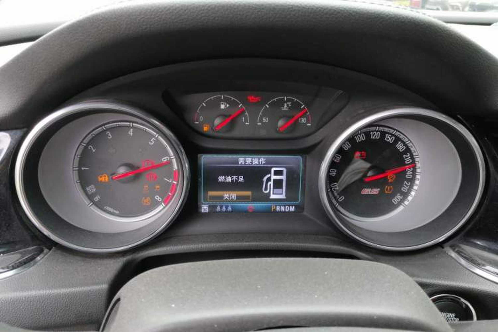 Used Buick Regal 2017 GS 28T Luxury Model Instrument Cluster