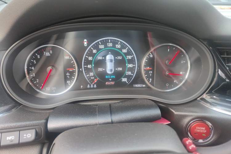 Used Buick Regal 2017 GS 28T Prestige Model Instrument Cluster